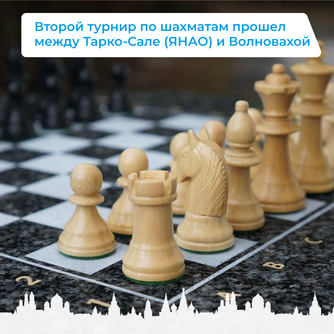 Второй турнир по шахматам прошел между Тарко-Сале (ЯНАО) и Волновахой