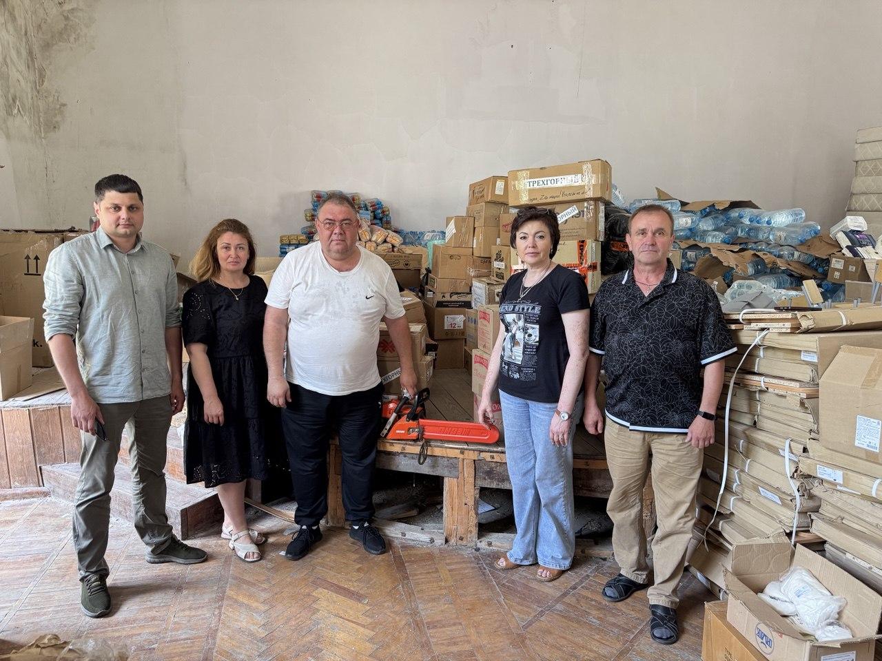 Жители Трехгорного Челябинской области доставили тонну гумпомощи в подшефную Ясиноватую