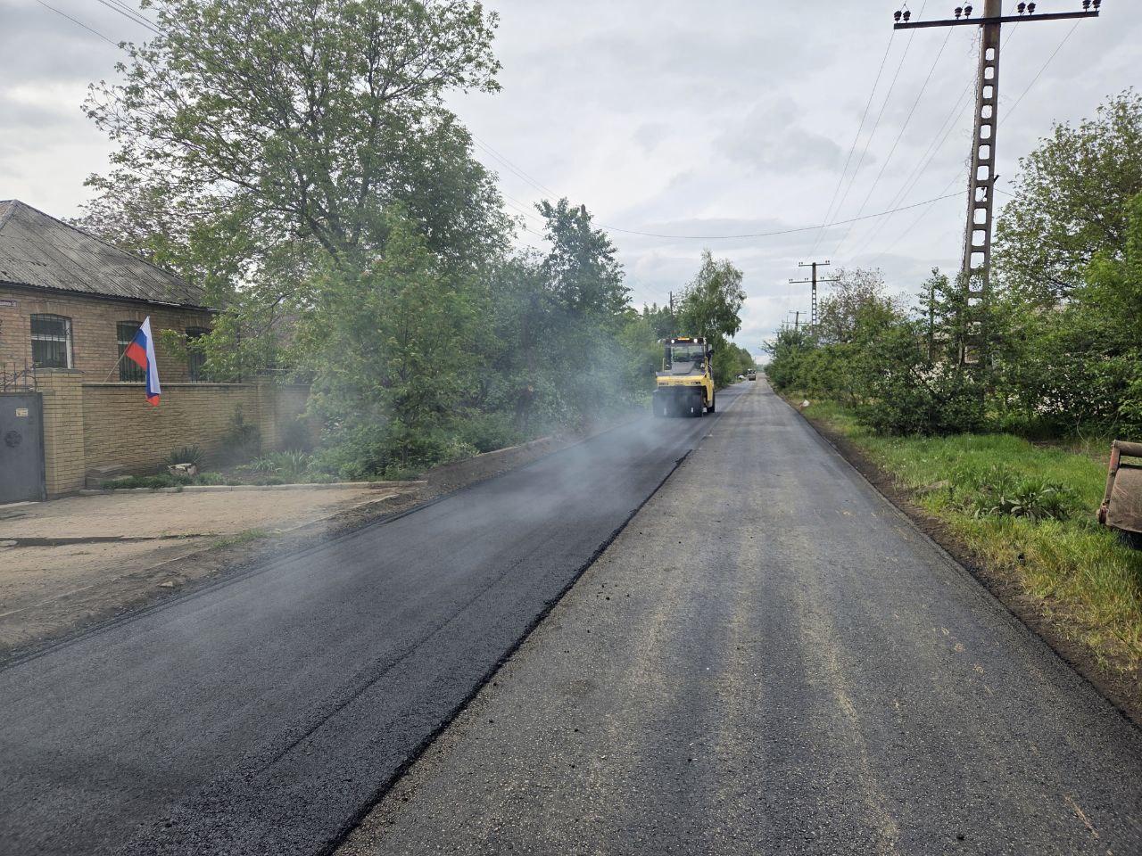 При поддержке Нижегородской области в Иловайске обновили дорогу