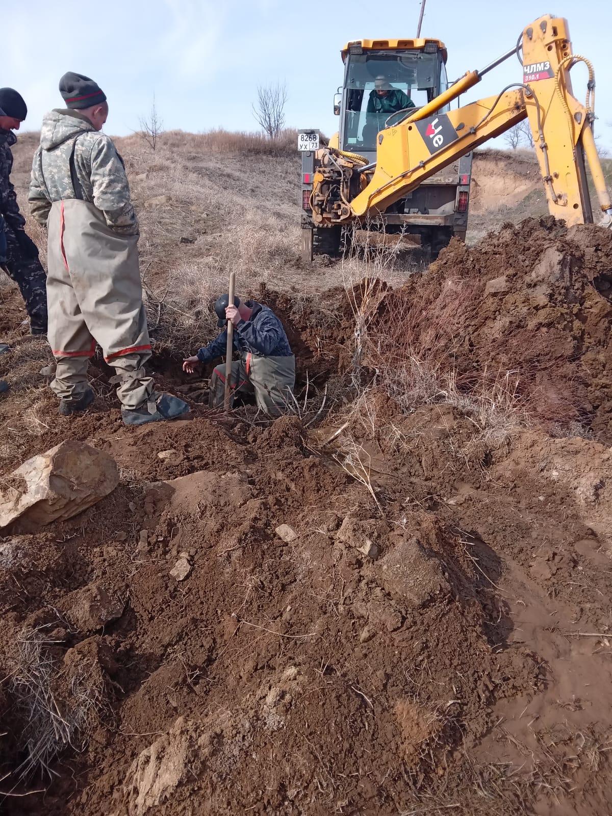 Ульяновцы устранили порыв на магистральном водопроводе в Лутугинском муниципальном округе