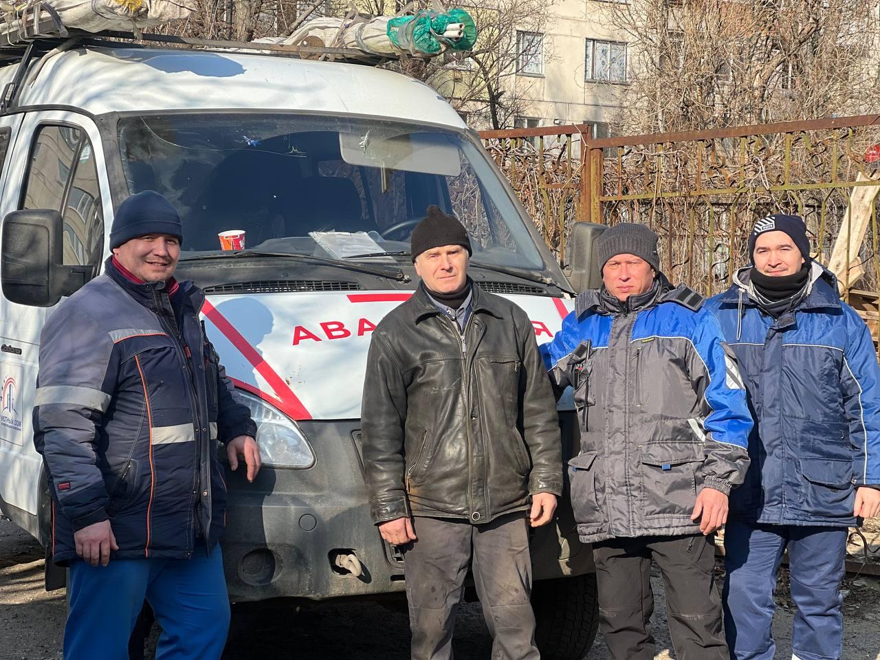 Казанские аварийщики приступили к работе в Рубежном