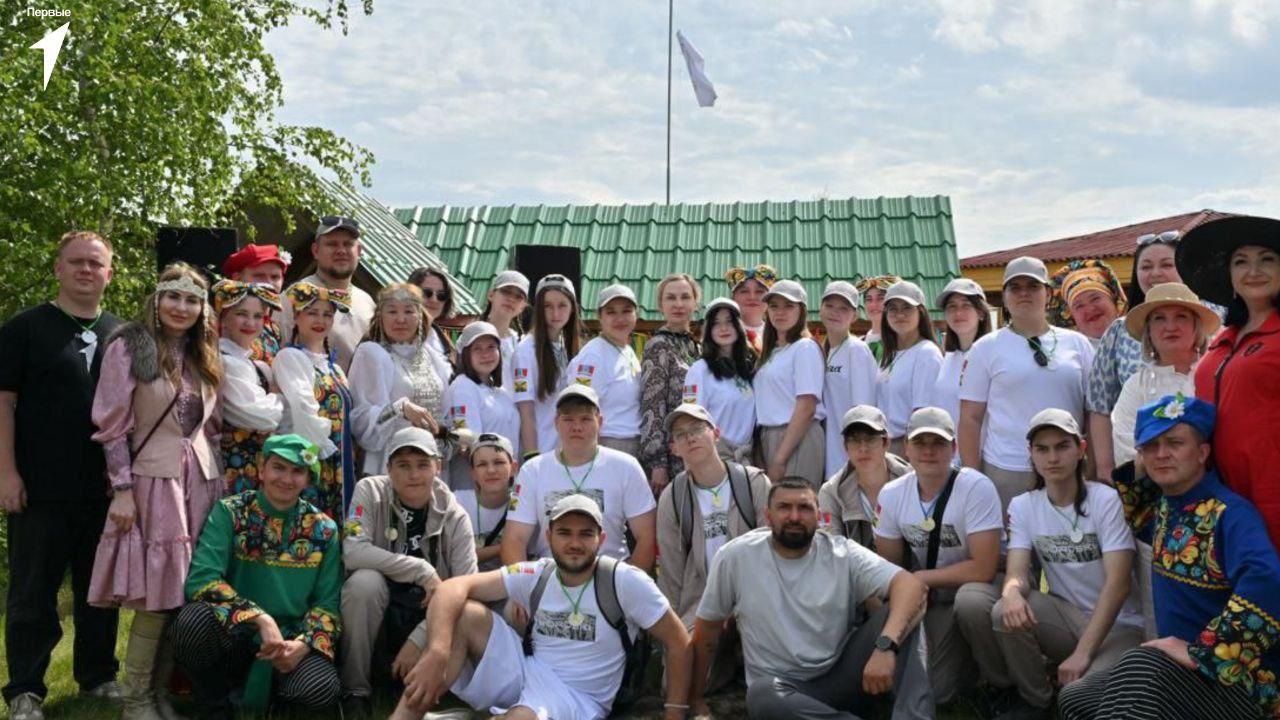 Дети Докучаевска посетили национальный якутский праздник Ысыах