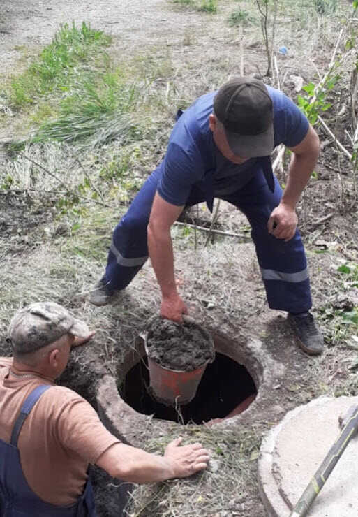 Аварийная бригада Ленинградской области продолжает восстанавливать водоснабжение в Донецке