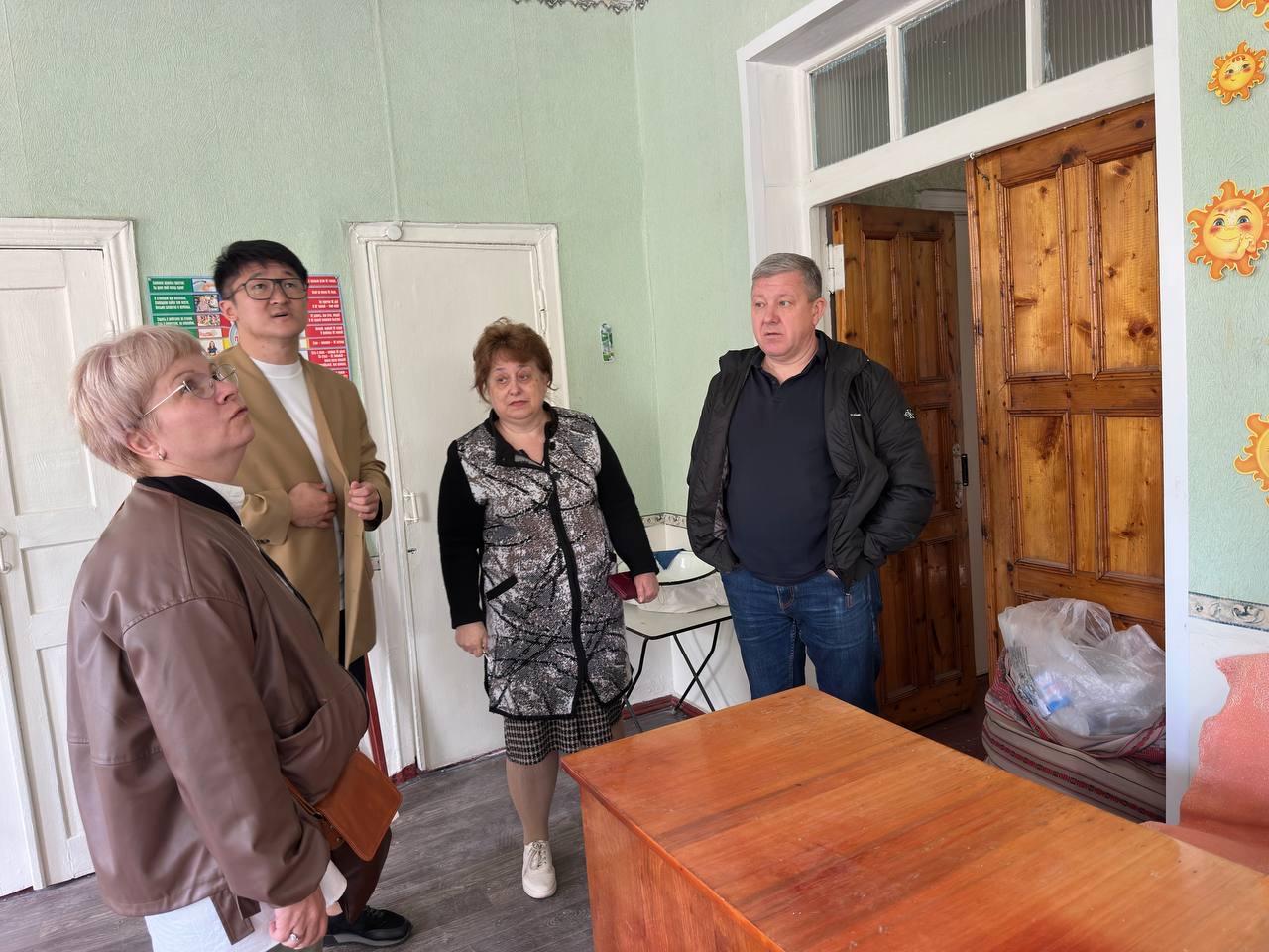 Представители рабочей группы Сахалинской области посетили детсад № 16 в пгт Стожковское