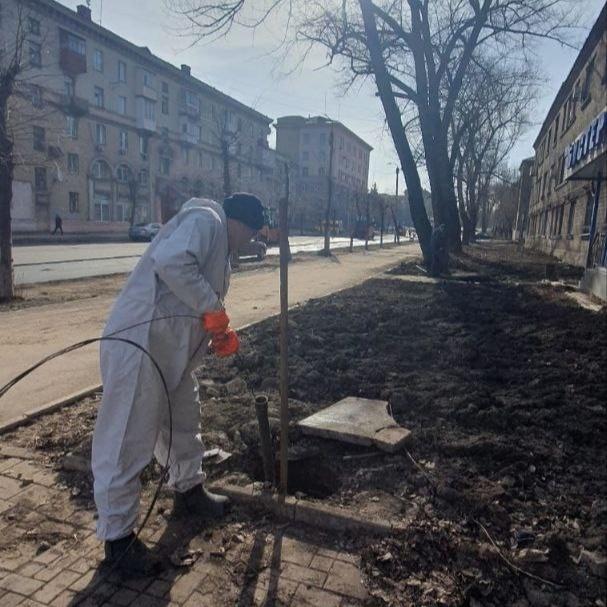 Коммунальщики из Вологды и Череповца продолжают работать в Алчевске